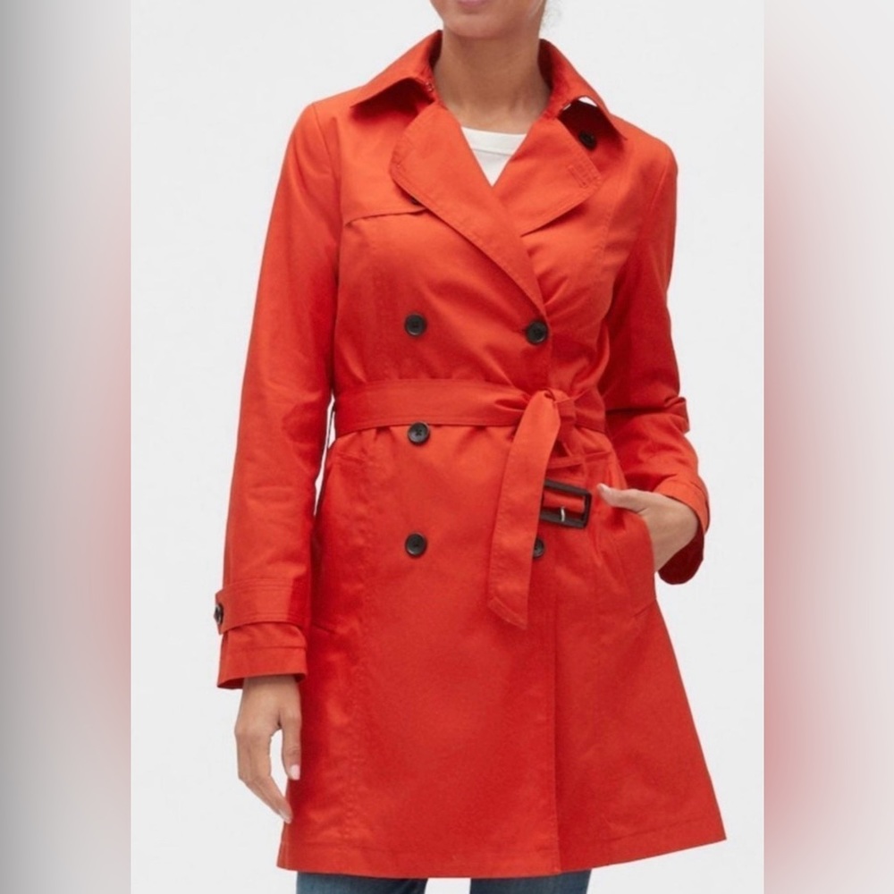 Banana republic red coat s petite